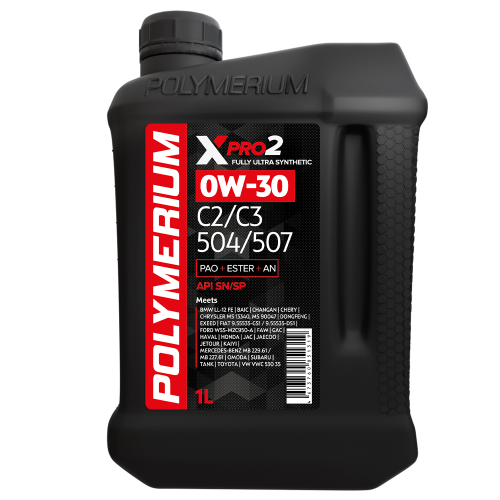 POLYMERIUM XPRO2 0W-30 C2 504/507